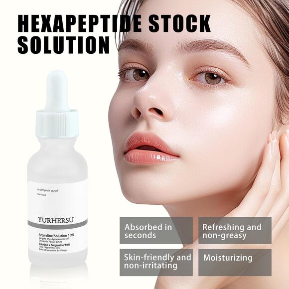 Argireline 10% Anti-Wrinkle Facial Serum Peptide Solution Moisturizing 30ml - Picture 5 of 7